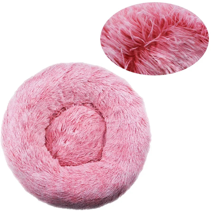 40-90cm Round Pet Bed for Large Dog Bed