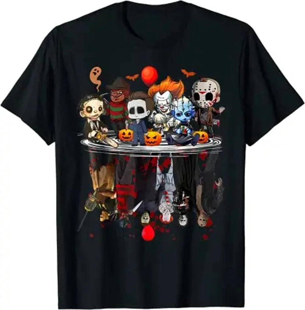Horror Movies Character Halloween Costume Gift T-Shirt