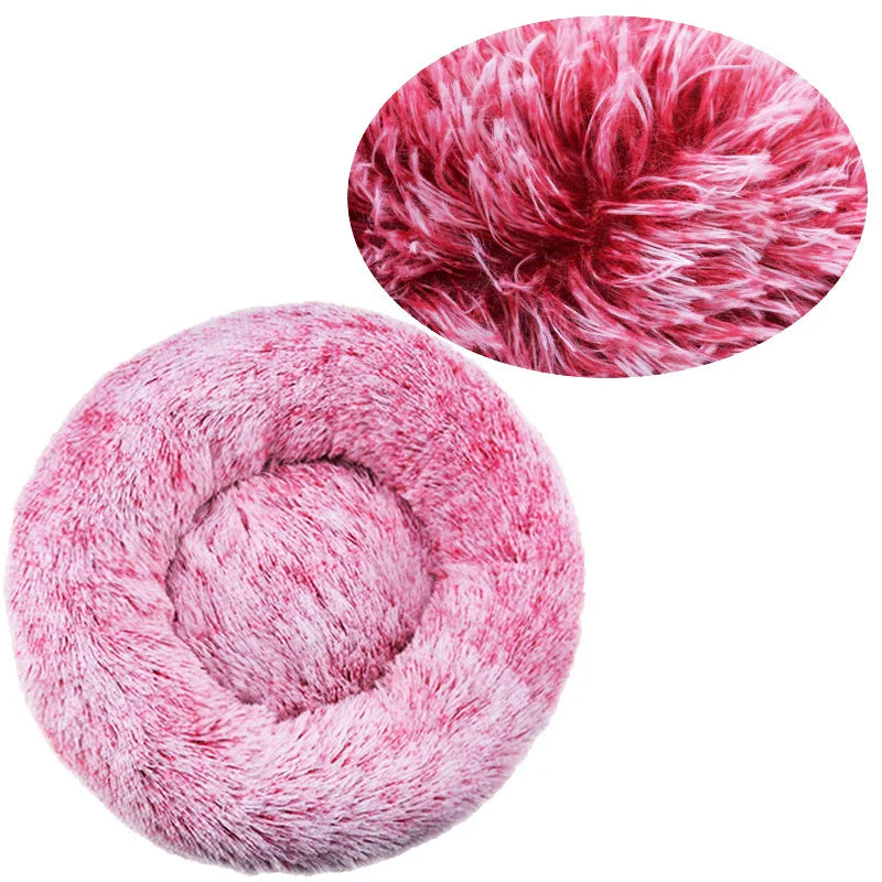 40-90cm Round Pet Bed for Large Dog Bed
